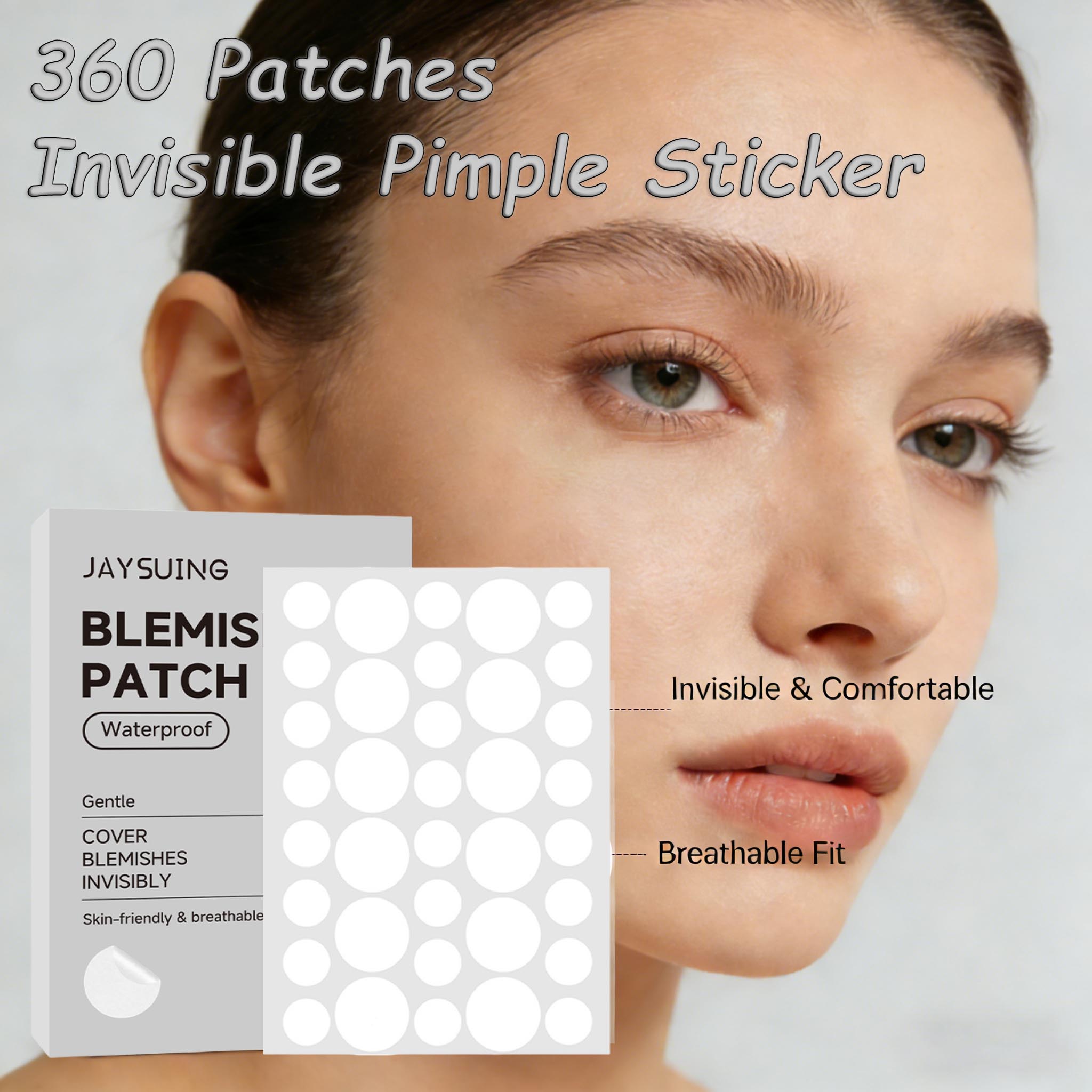 살리실산 여드름 패치 하이드로콜로이드 방수 투명 스팟  - Skincare China 리뷰 및 가격
