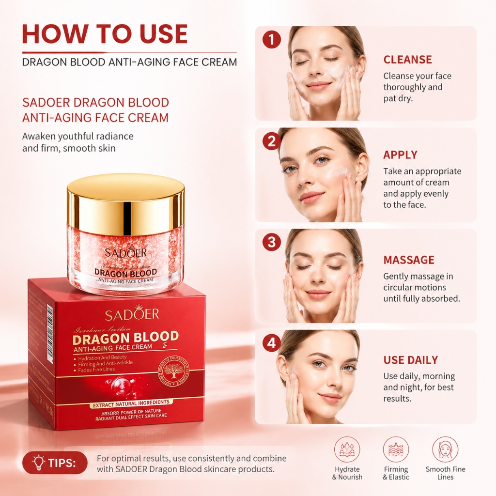 드래곤 블러드 레티놀 페이셜 크림: 깊은 보습, 피부  - Retinol Cream 리뷰 및 가격