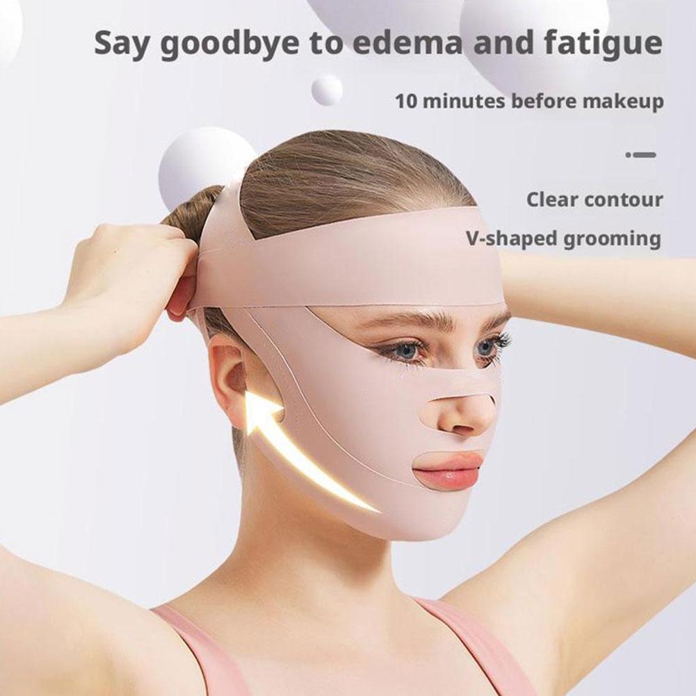 V 페이스 슬리밍 밴드 페이스 스컬프팅 수면 마스크 통 - Face Mask Skincare 리뷰 및 가격